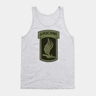 173rd Airborne Patch (subdued) Tank Top